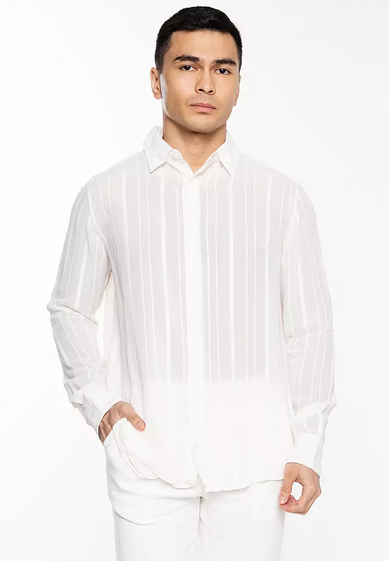 ZARA Textured Shirt 2025 | Buy ZARA Online | ZALORA Hong Kong