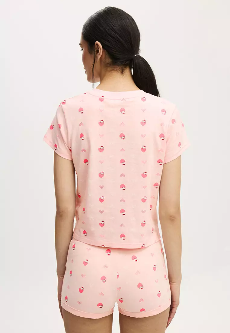 90s Sporty V-Neck Tee