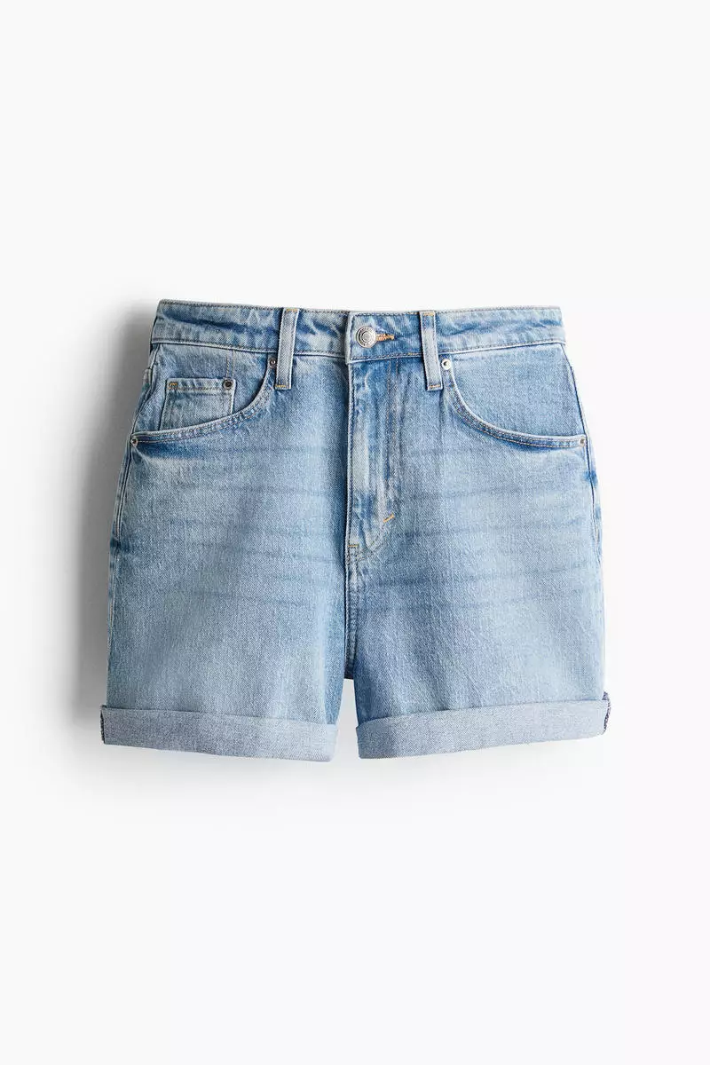 mmm..mmm Buy H&M Mom Ultra High Denim shorts 2026 Online | ZALORA
