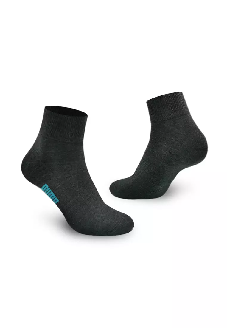 Puma Men's Cotton Lite Thin Casual Ankle Socks 3 pairs in a pack PMCKG2