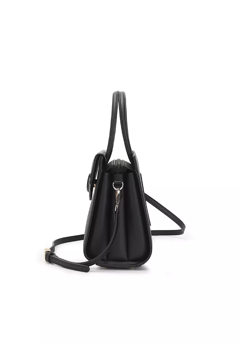 Women's Top Handle Bag / Sling Bag / Crossbody Bag / Shoulder Bag (Tas Tangan / Tas Selempang / Tas Bahu) - Hitam