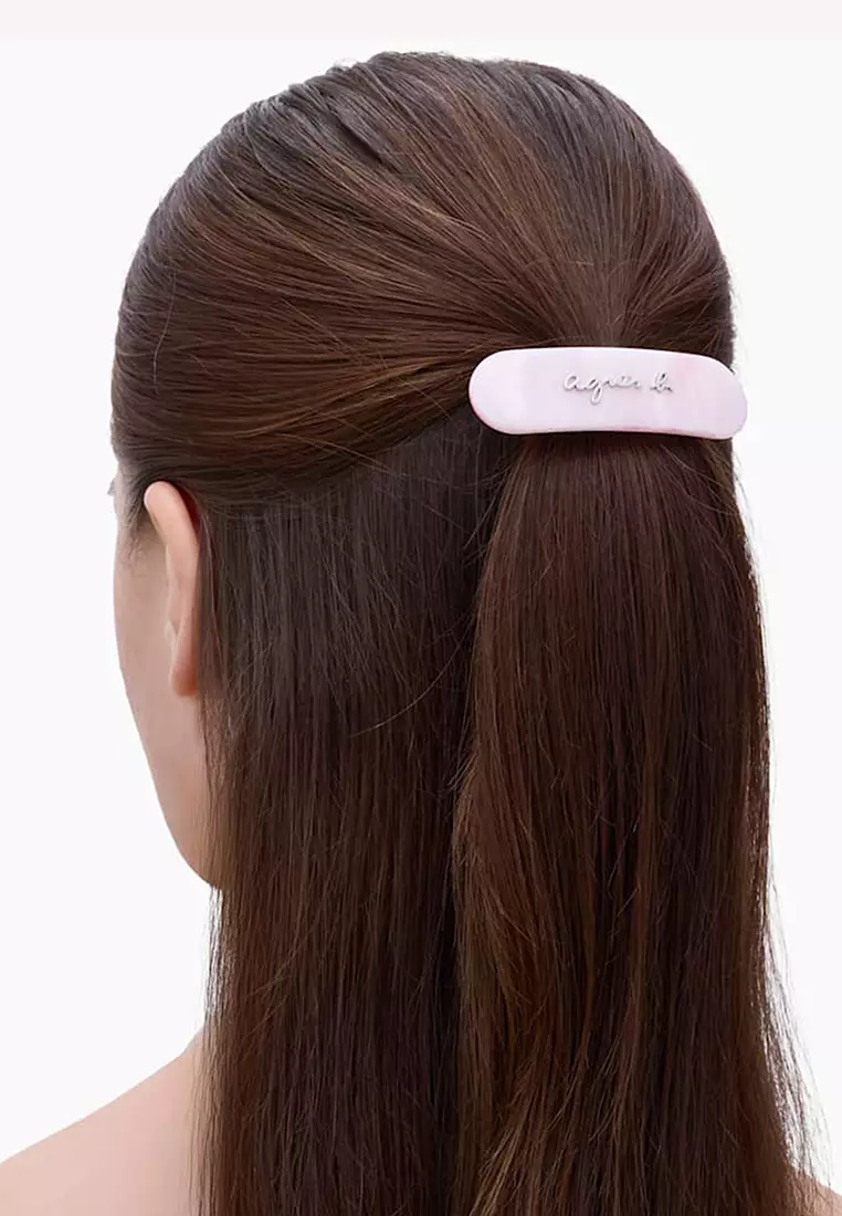 Buy agnès b. Logo Hair Clip 2026 Online | ZALORA