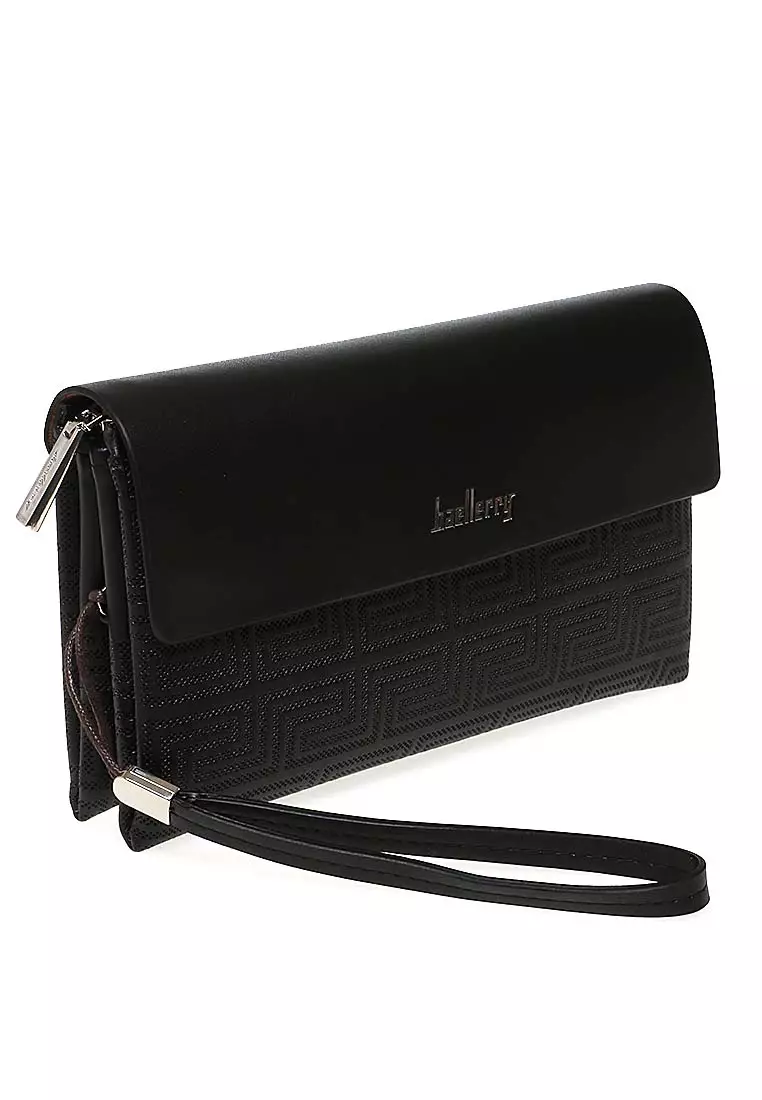 Long Wallet Dompet Clutch Pria Elegant Design Many Slot Material Leather Kulit ORIGINAL