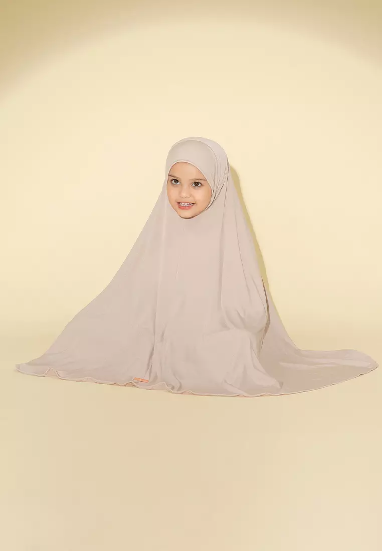 Shameera Prayer Set Kids Series 2 Cream (1-2 Tahun)