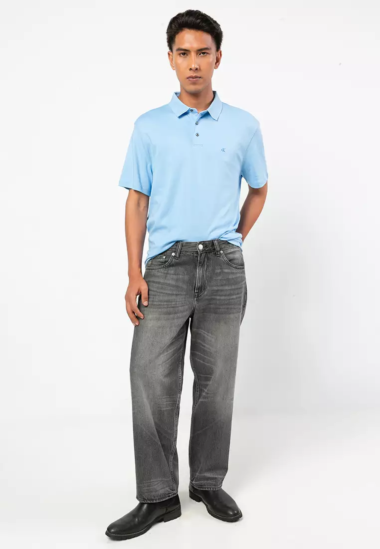 Supima Chest Embroidery Polo Shirt - Calvin Klein Jeans