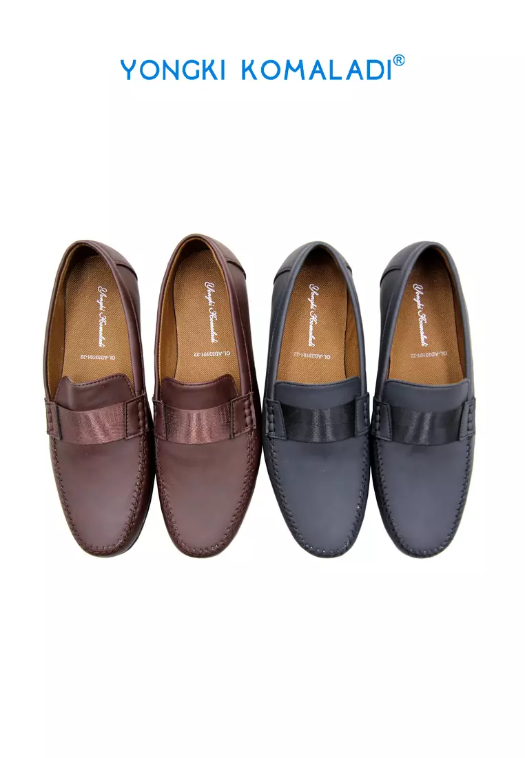 [ ORIGINAL ] YONGKI KOMALADI MOCCASIN OL-AD33101-22 HITAM