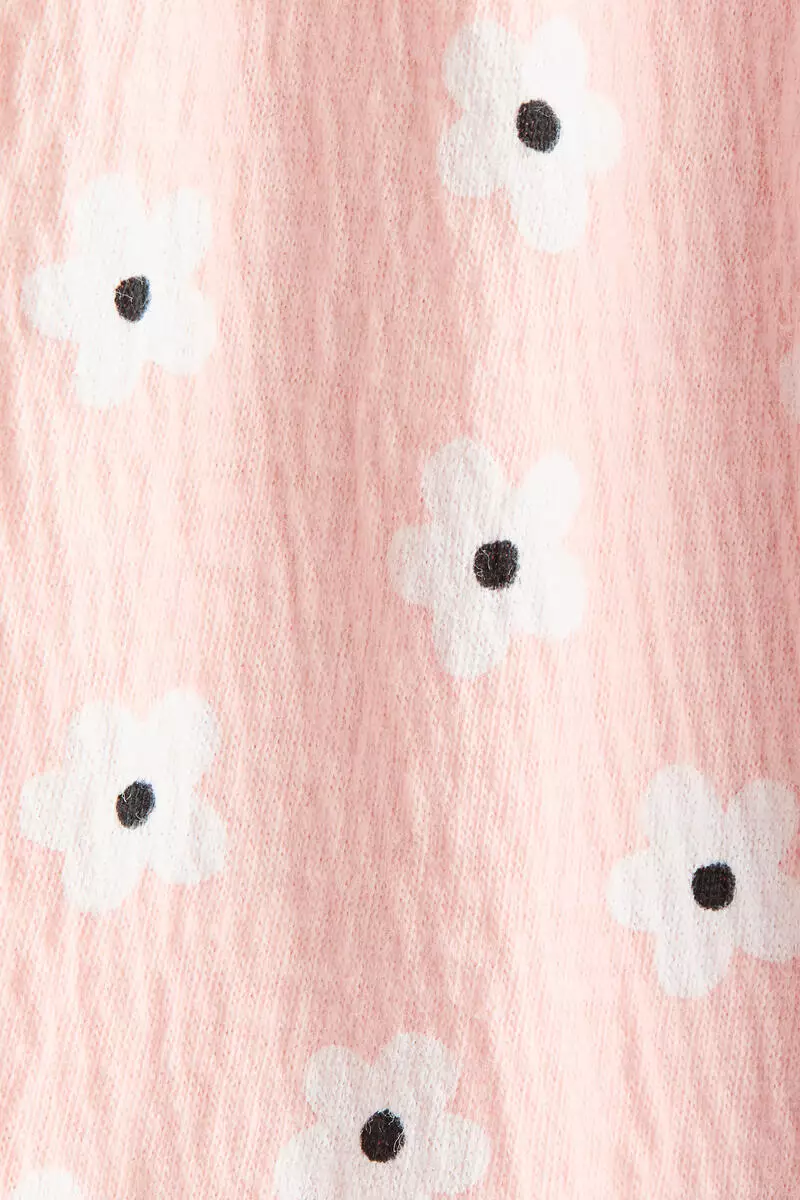 Printed cotton jersey shorts