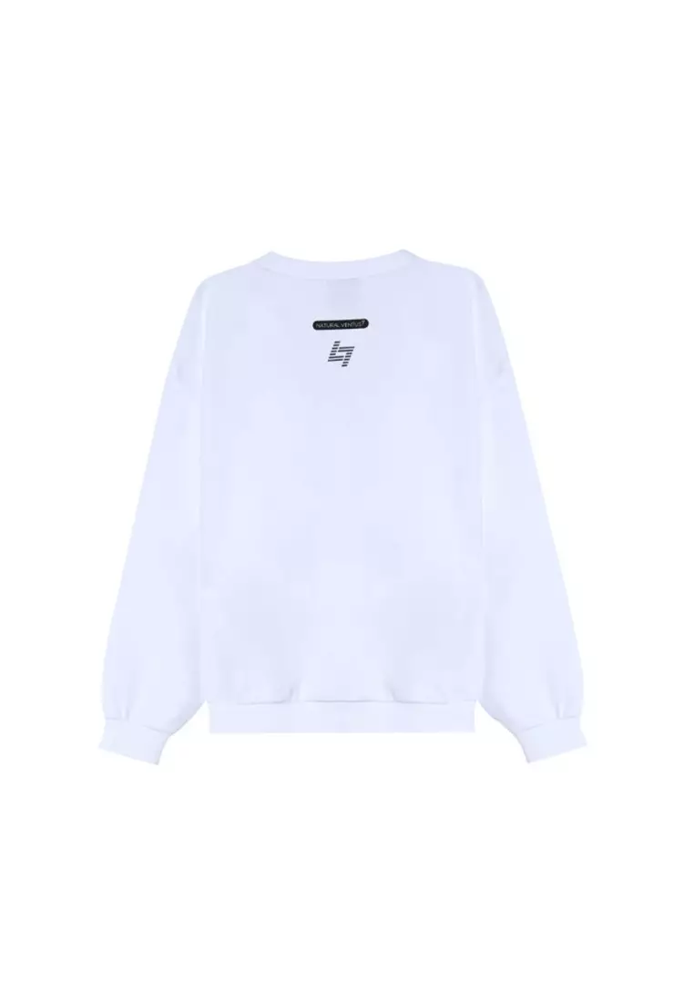 Men's Sweatshirt in White 7M000659 AF12501