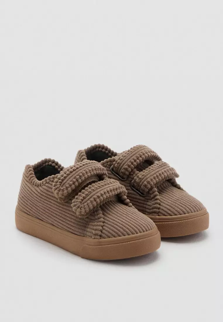 Velcro Corduroy Trainers