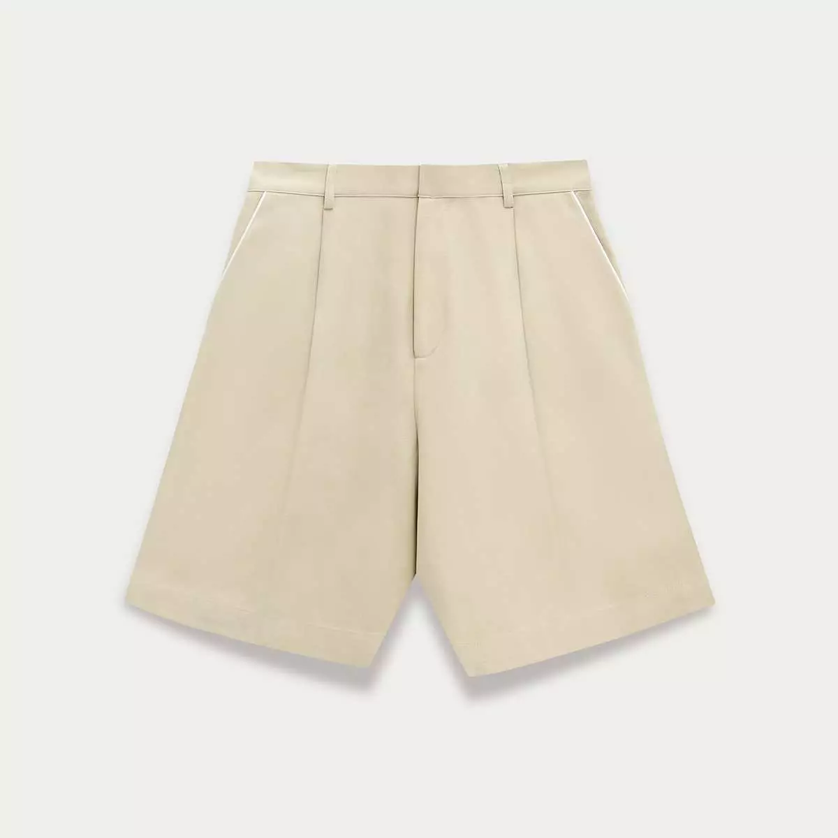 Tailored Shorts - Beige