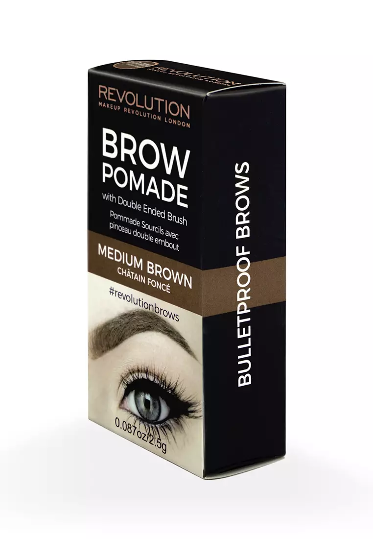 Revolution Brow Pomade Medium Brown