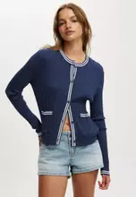 Oxford Blue Stripe/Multi