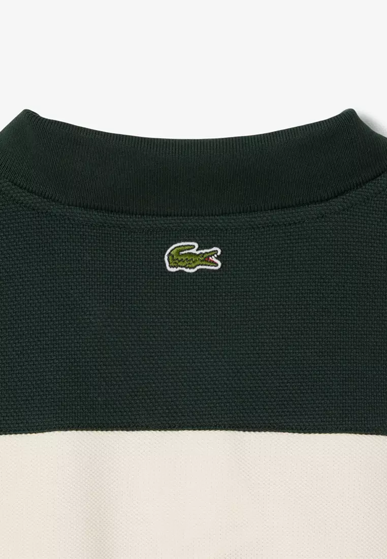 French Made Slim Fit Striped Polo Shirt