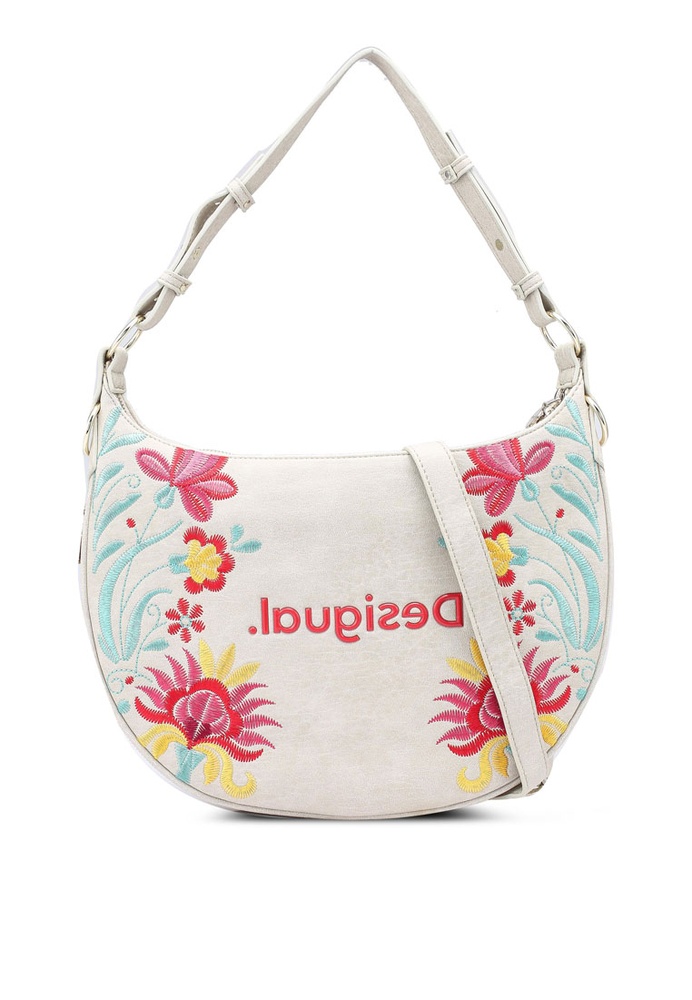 Buy Desigual Floral Shoulder Bag 2021 Online | ZALORA ...