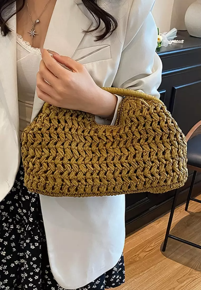 New hand-woven tote bag CA26041058YE
