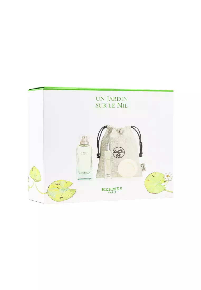 網上選購Hermès Hermès Un Jardin Sur Le Nil 淡香水套裝3piece