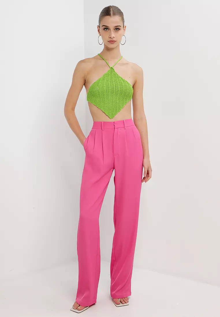 Summer Crush Crochet Halter Top