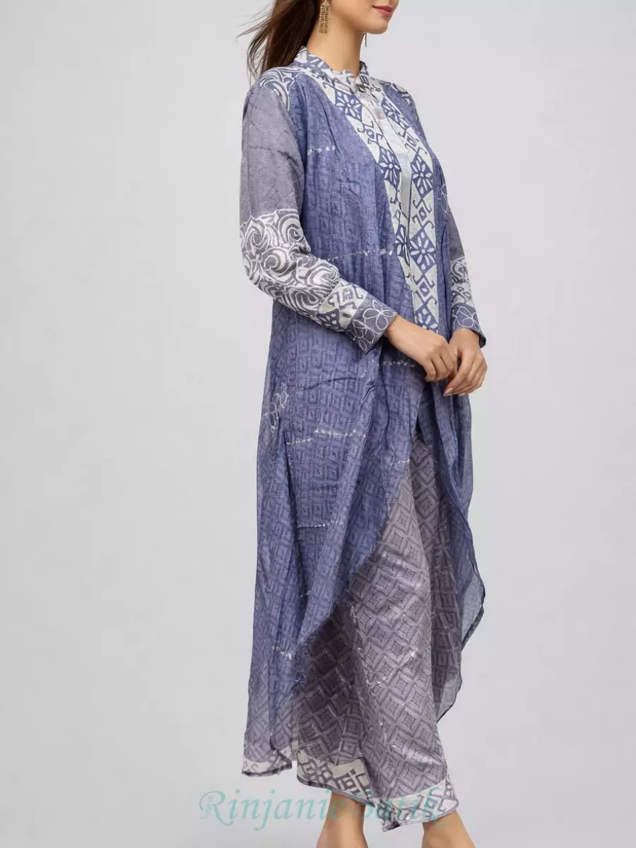 Rinjanie Batik - GSHI - AS - Gamis Shanghai Awan Sahaja
