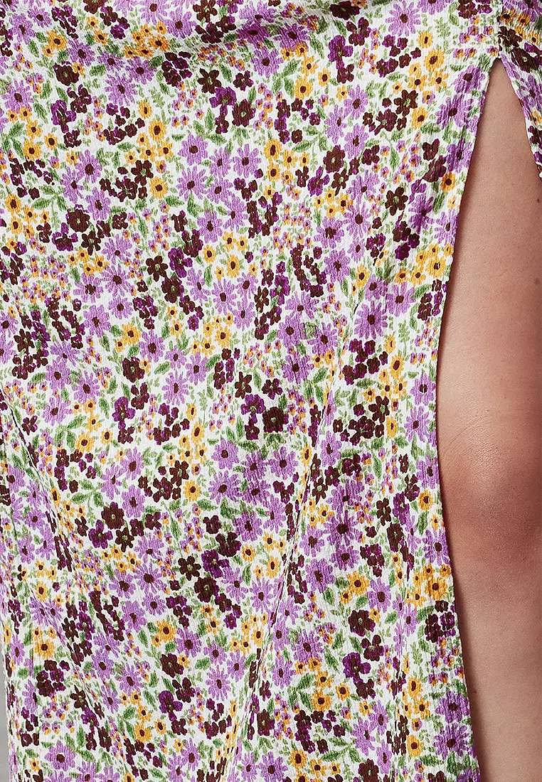 Floral Stretchable Skirt