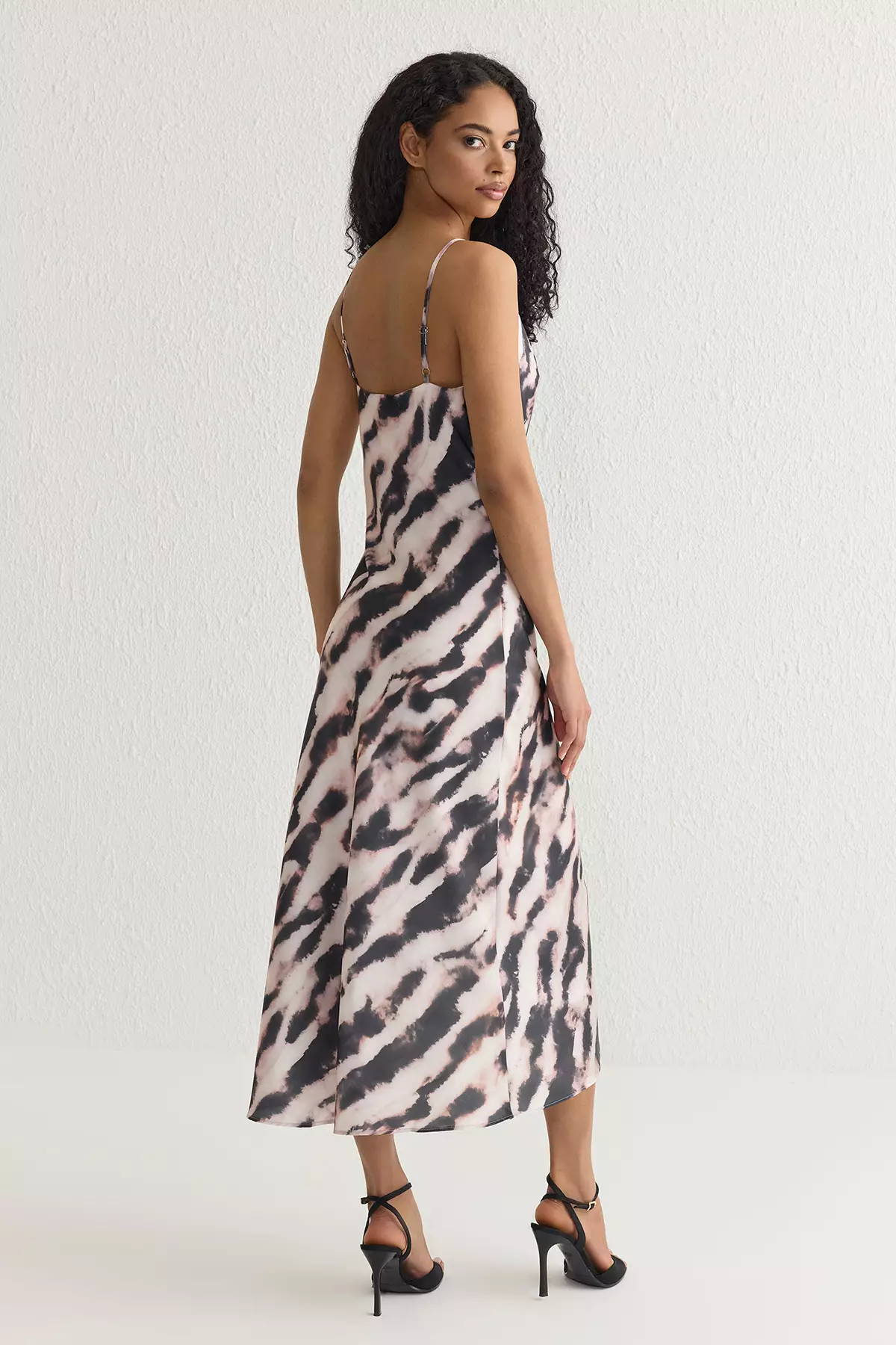 Cowl Neck Slip Dress