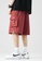 Twenty Eight Shoes red VANSA Fashion Causal Cargo Shorts VCM-St2022 D4F2AAA7CA5C0FGS_3