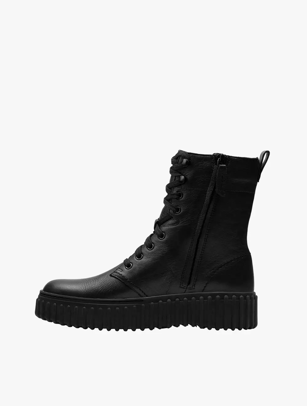 Clarks Torhill Style Black Leather