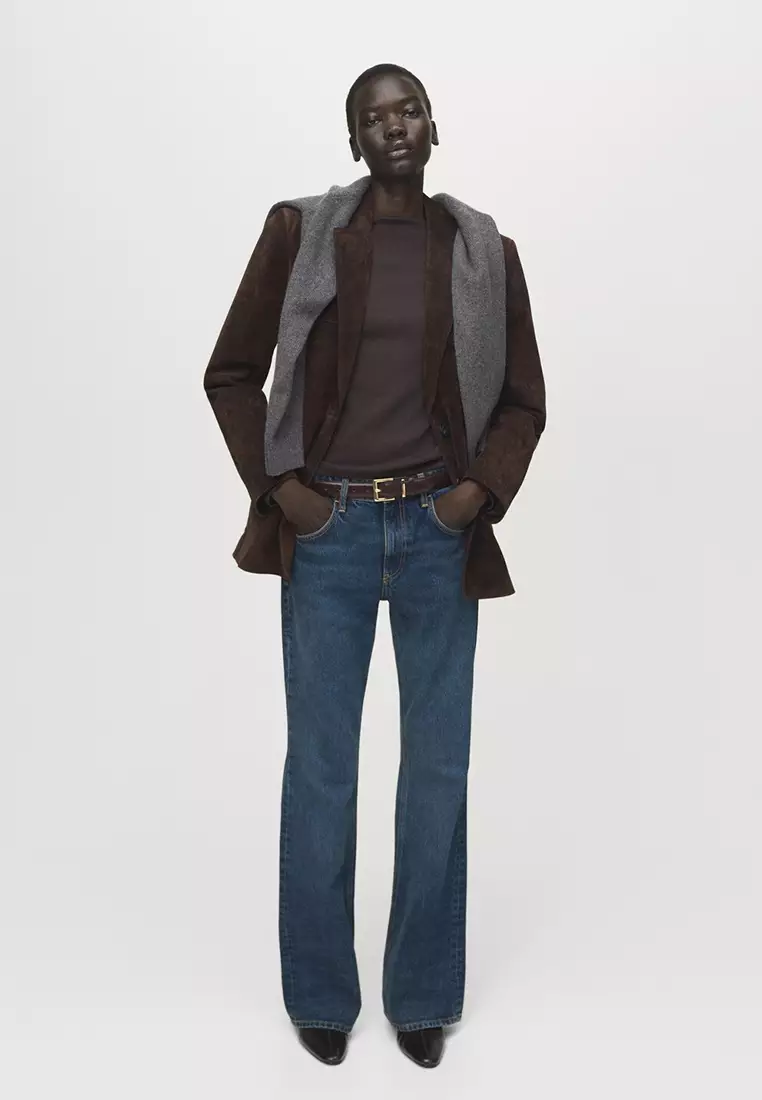 Long-Sleeved Boat-Neck T-Shirt