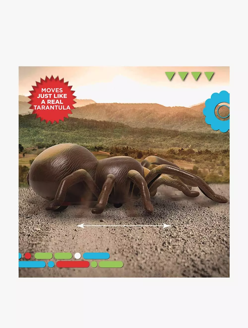 Discovery Toy Kids Remote Controlled Tarantula Spider - DCT1303002091 - Multicolor