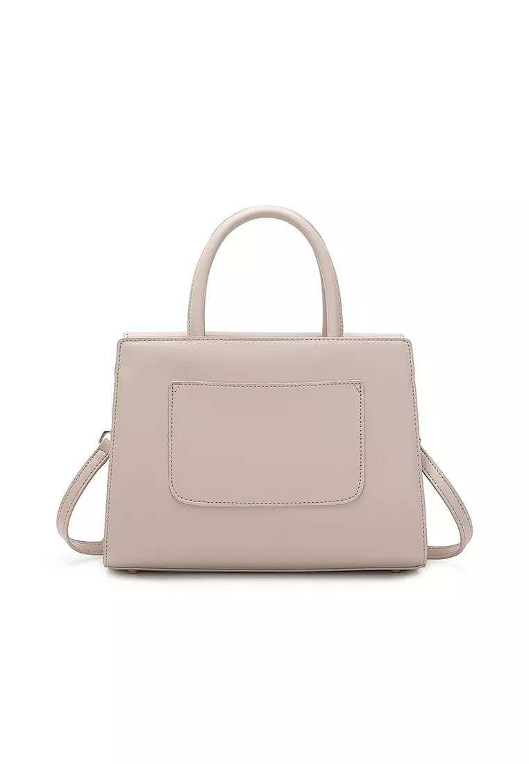 Women's Top Handle Bag / Sling Bag / Crossbody Bag / Shoulder Bag (Tas Tangan / Tas Selempang / Tas Bahu) - Cokelat