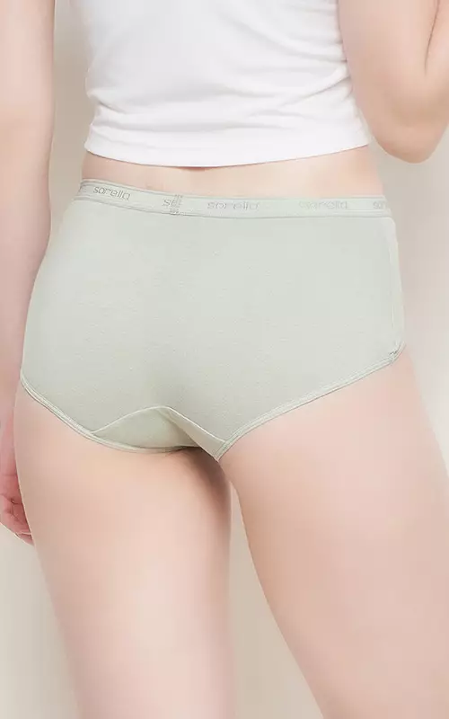 Sorella Panty Cotton 40'S Boxshort N20-73287 - MOS Green
