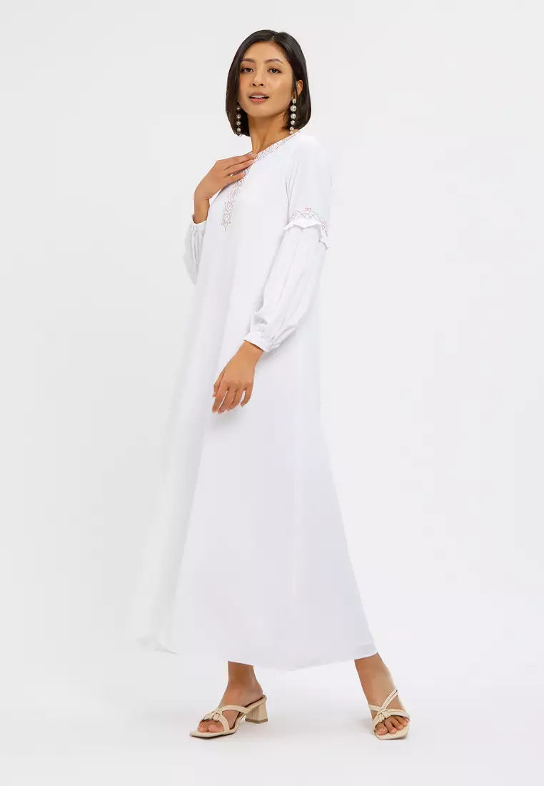 Minimal Gamis Azalea Bright White