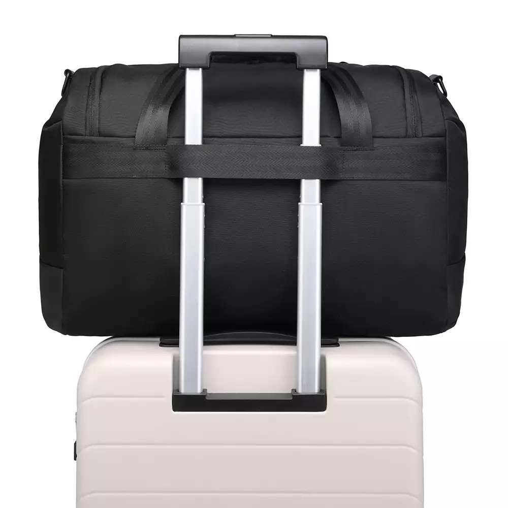 Navy Club Travel Bag HGJ - Duffle Bag Tas Pria Wanita - Tas Pakaian Multi Fungsi (Tas Jinjing dan Tas Selempang)