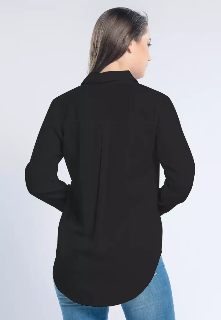 C2 Izzora Black Casual Shirt