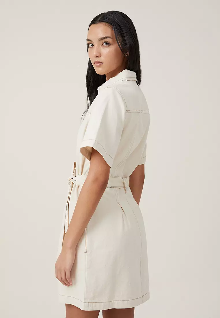 Buy Cotton On Denim Mini Dress 2024 Online ZALORA Philippines