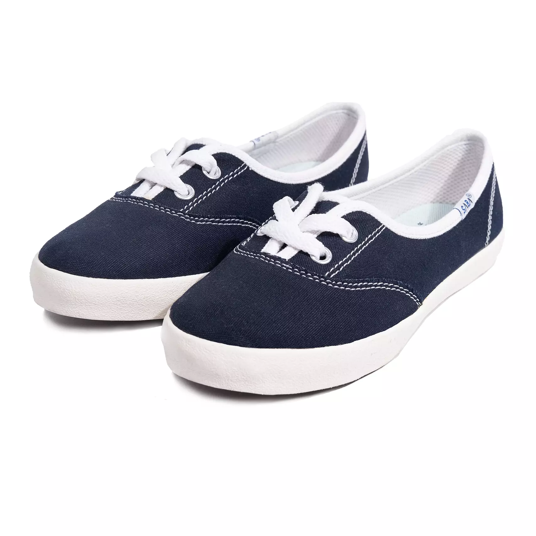 SABA Women Orchid Navy PX White - Sepatu Wanita Original 100% | Sepatu Casual Wanita | Sneakers Wanita Original 100% ORC 09