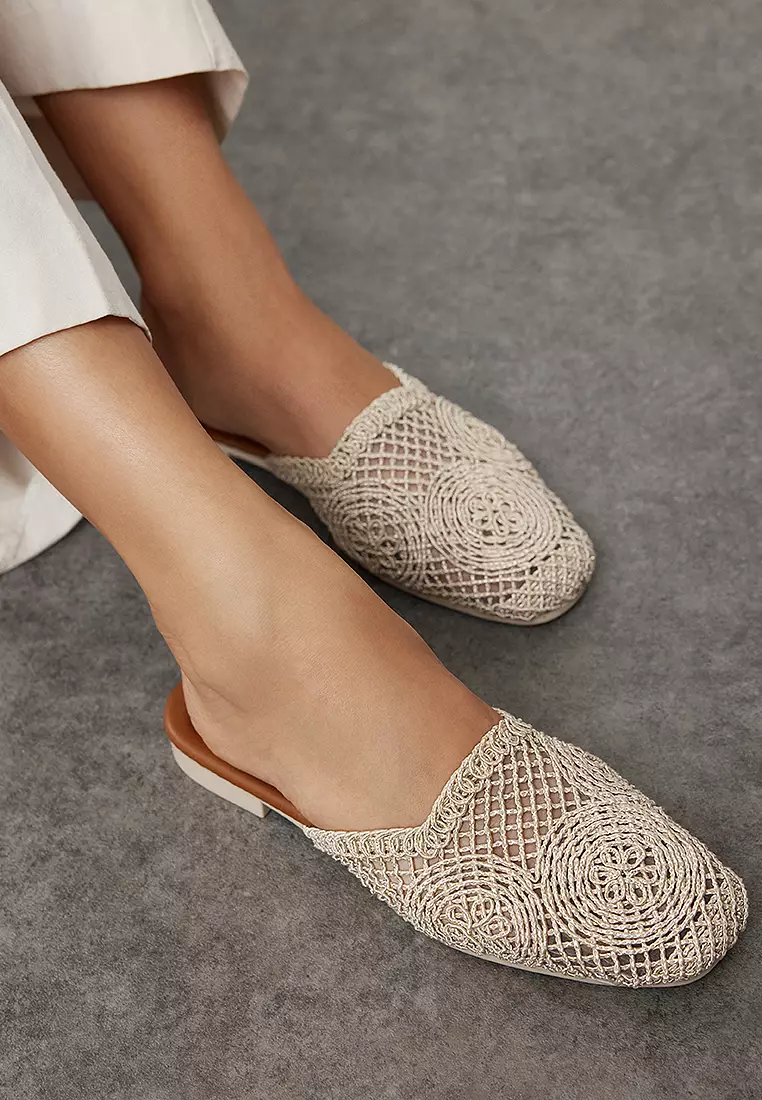 Crochet Flat Sandals