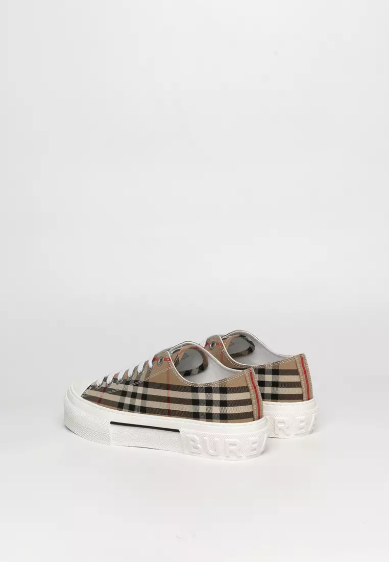 Check Cotton Sneakers Sneakers