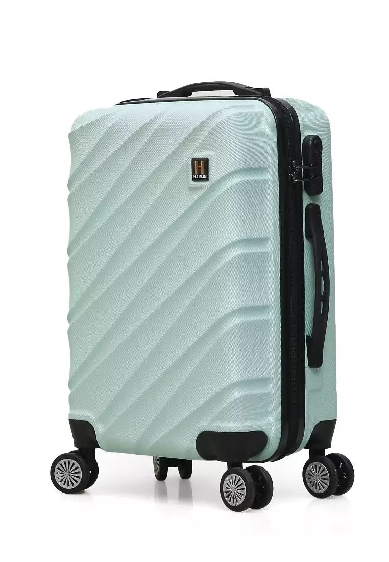 Carlton Koper Cabin Hardcase Unisex Size 20Inch Suitcase Combination Lock Large Compartment Material ABS+PVC Coated ORIGINAL - Mint