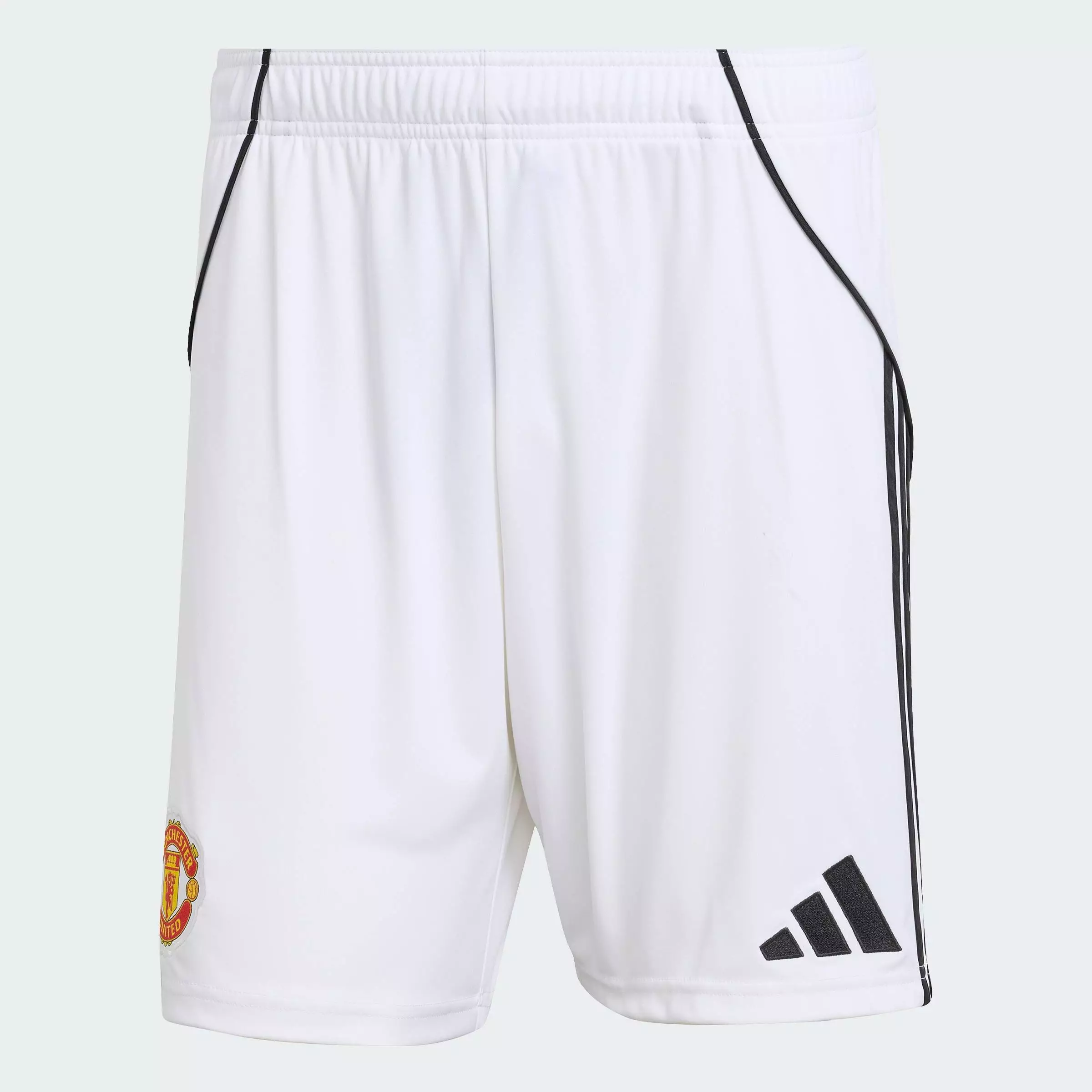 Football Manchester United 25/26 Home Shorts Men White JI7430