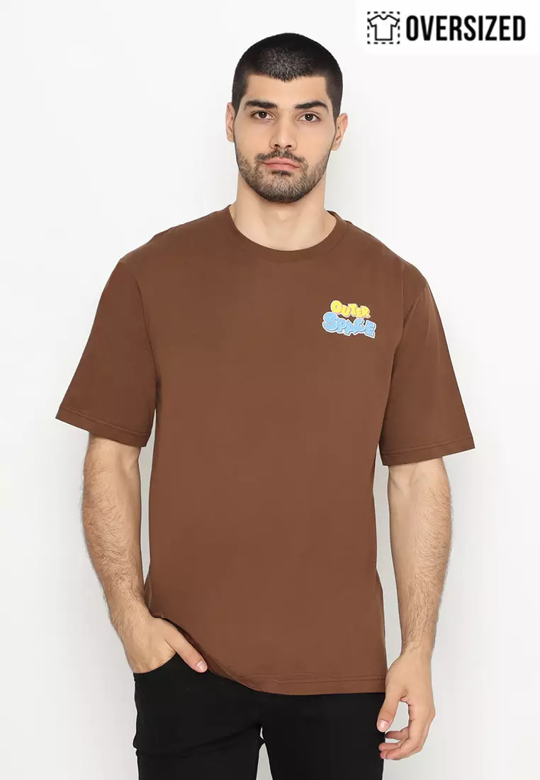 RBJ T-Shirt Cotton Combed Oversized Pria 2079350071