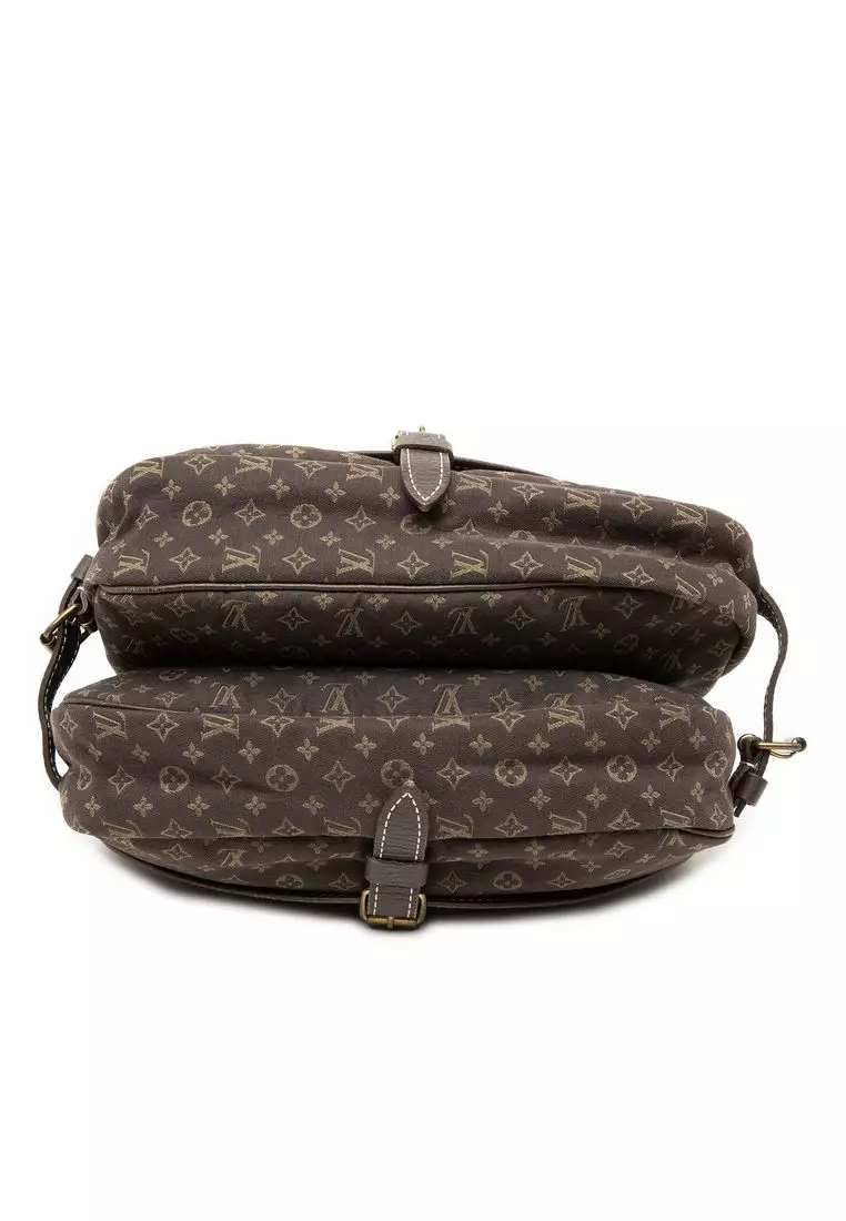 Pre-Loved Louis Vuitton Monogram Mini Lin Saumur 30