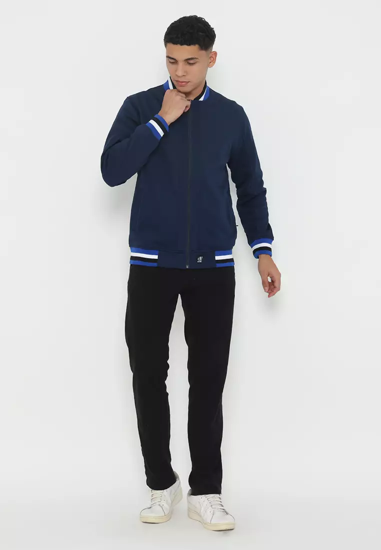 Jacket Cvc D&F Table Strive Bomber Navy