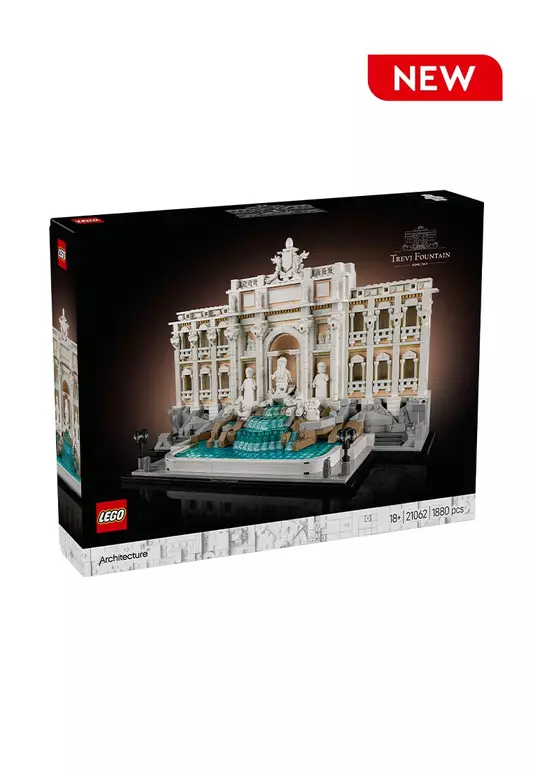 Architecture 21062 Trevi Fountain, Age 18+, Building Blocks, 2025 (1880pcs)
