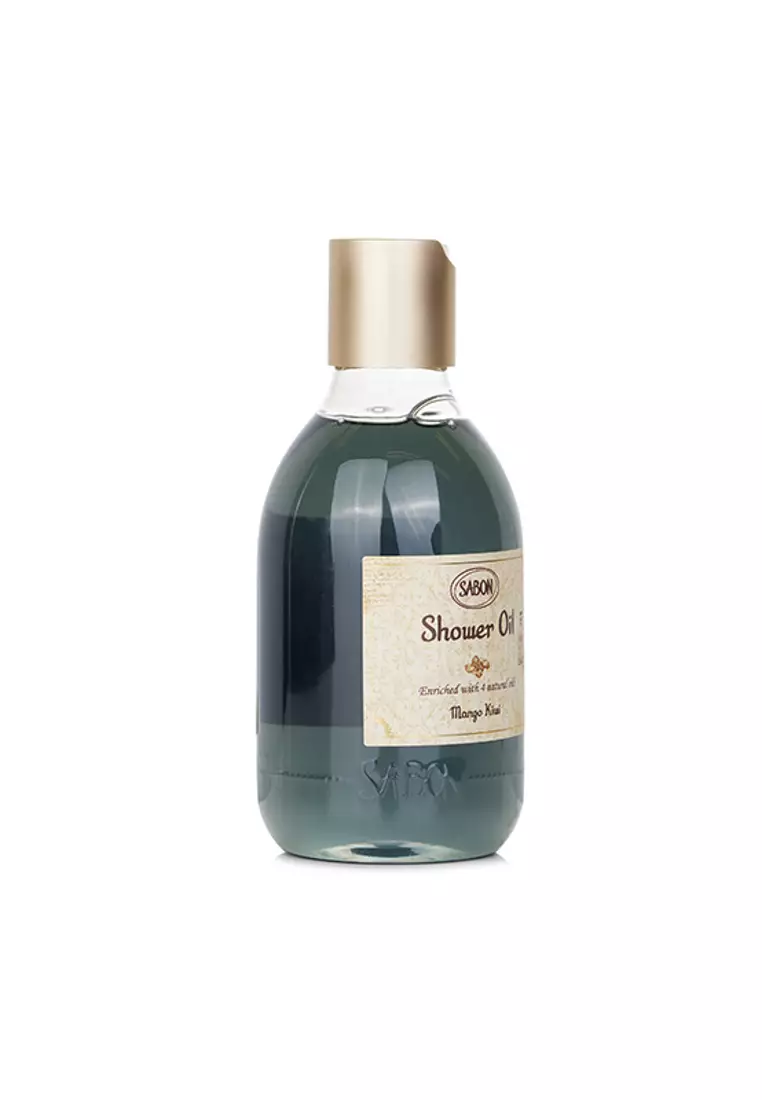 SABON - Shower Oil - Mango Kiwi (Plastic Bottle) 300ml/10.5oz
