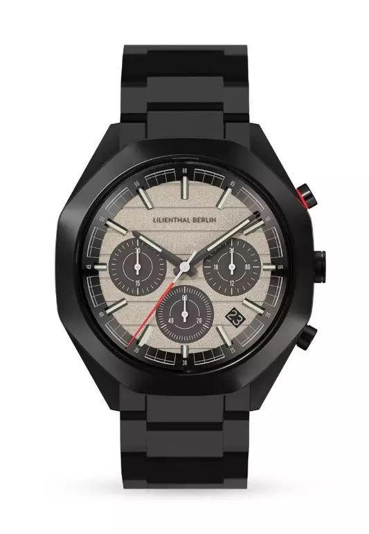 Octachrono Black Sand - Metal Strap