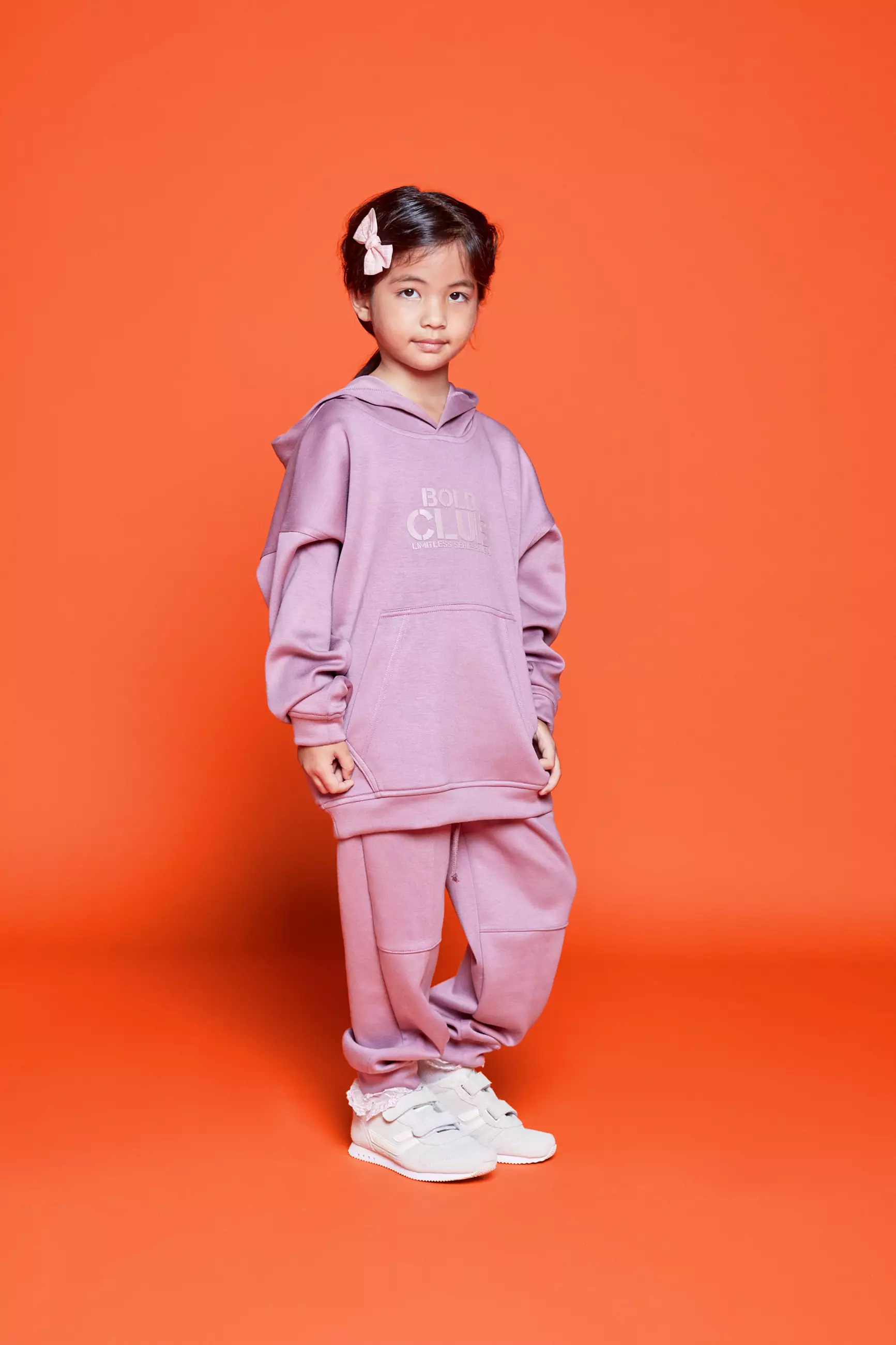 BOLD&KO Bk Limitless Loose Fit Jogger Lilac/ Celana Jogger Anak Laki-Laki / Celana Perempuan
