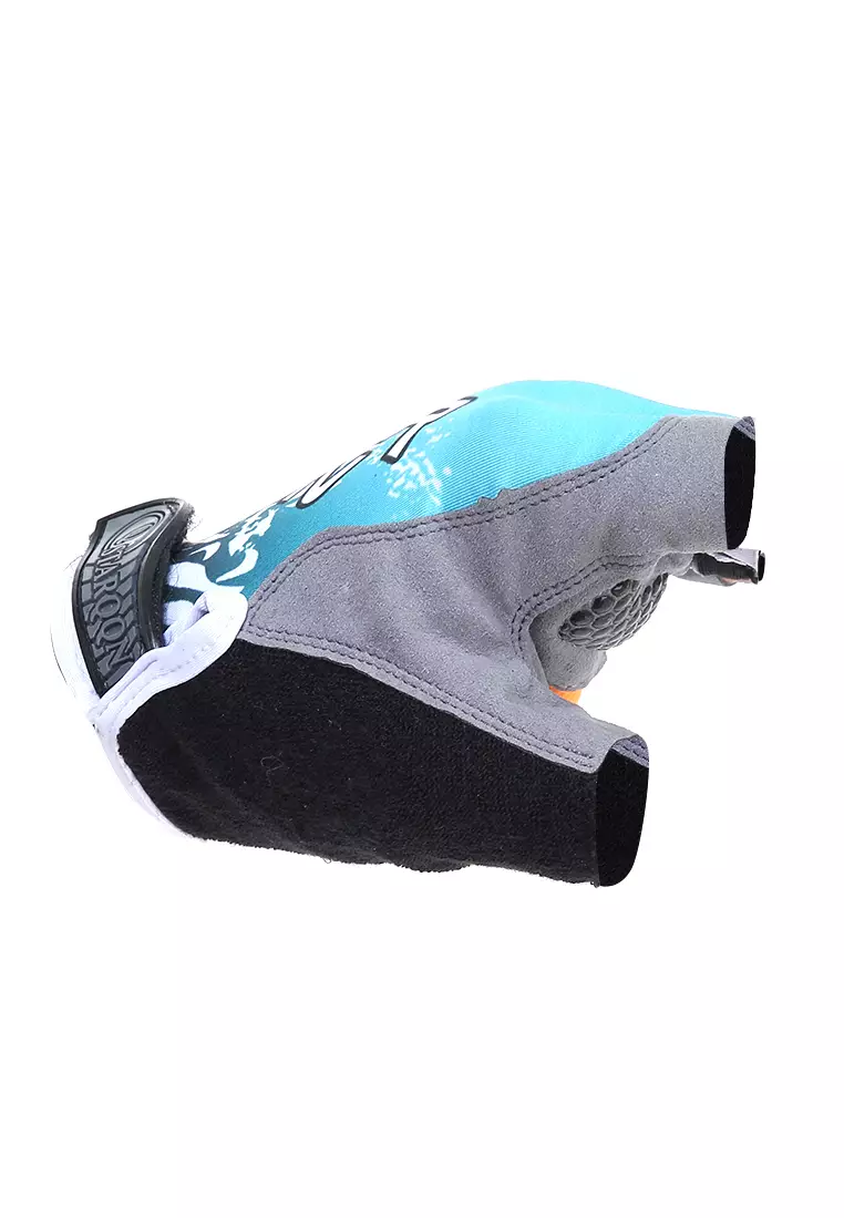 Decs Sports Gloves Sarung Tangan Olahraga Unisex dengan 3D Shockproof Gel Material Lycra ORIGINAL - Blue