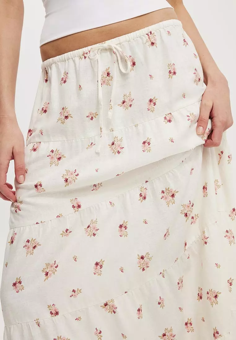 Haven Multi Tiered Maxi Skirt