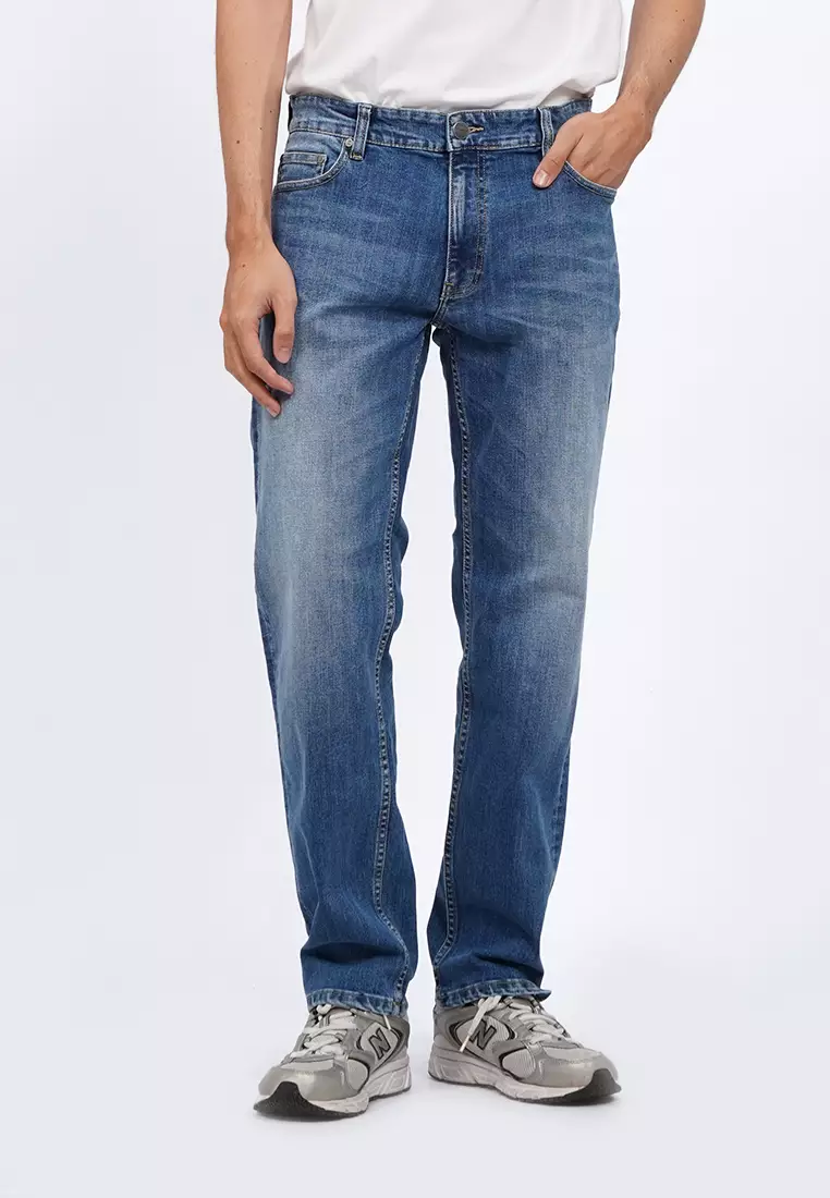 Tirajeans Reguler Fit Denim Pants 7-MLDRKEY125B005 Light Blue