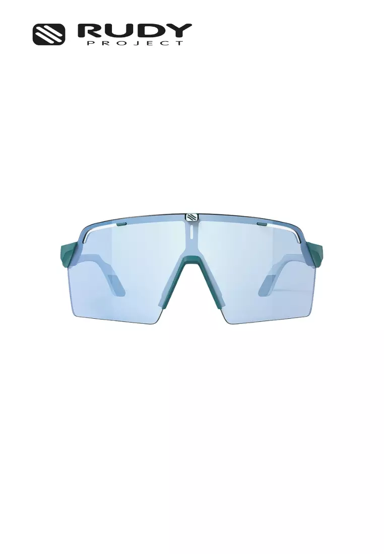 Spinshield Pro Sports Performance Sunglasses – Teal Matte MLS Ice |